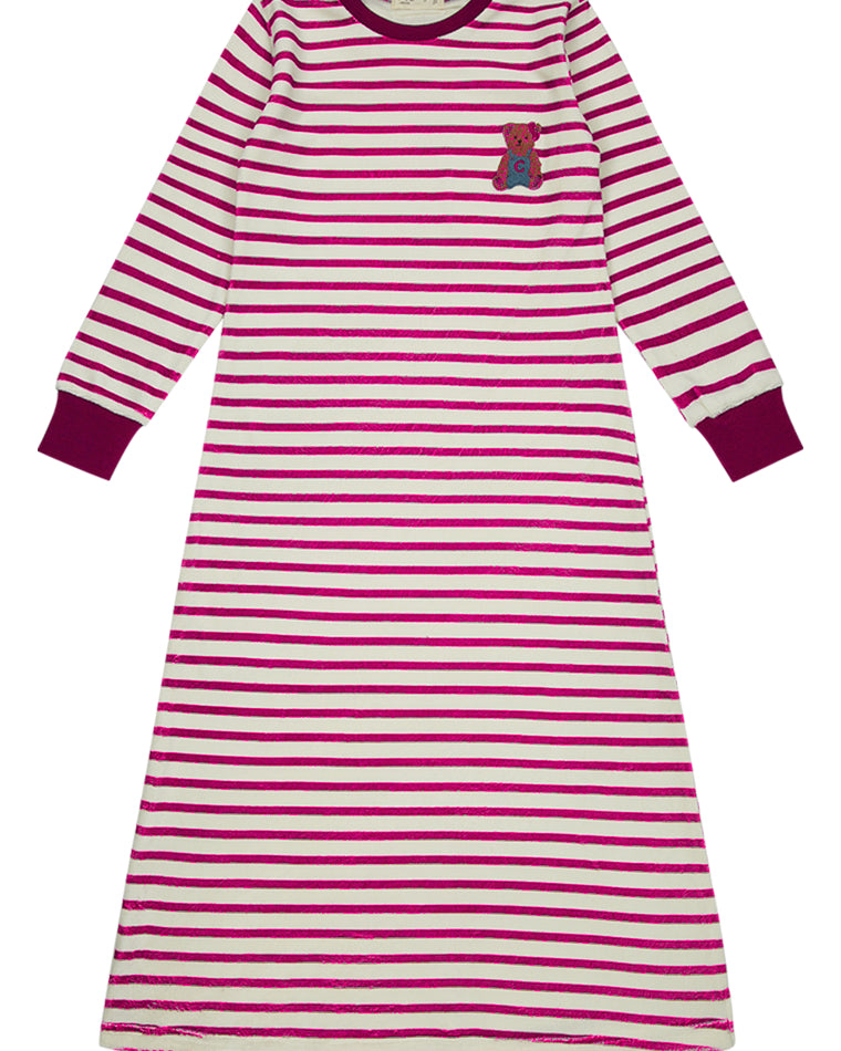 Teddy Lounge Nightgown - Pink