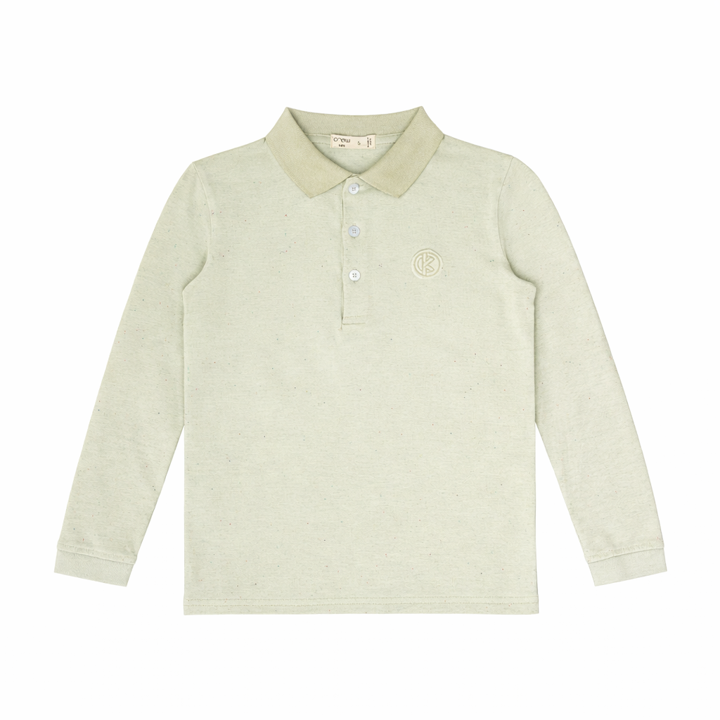 Sonny Long Sleeve Polo - Green