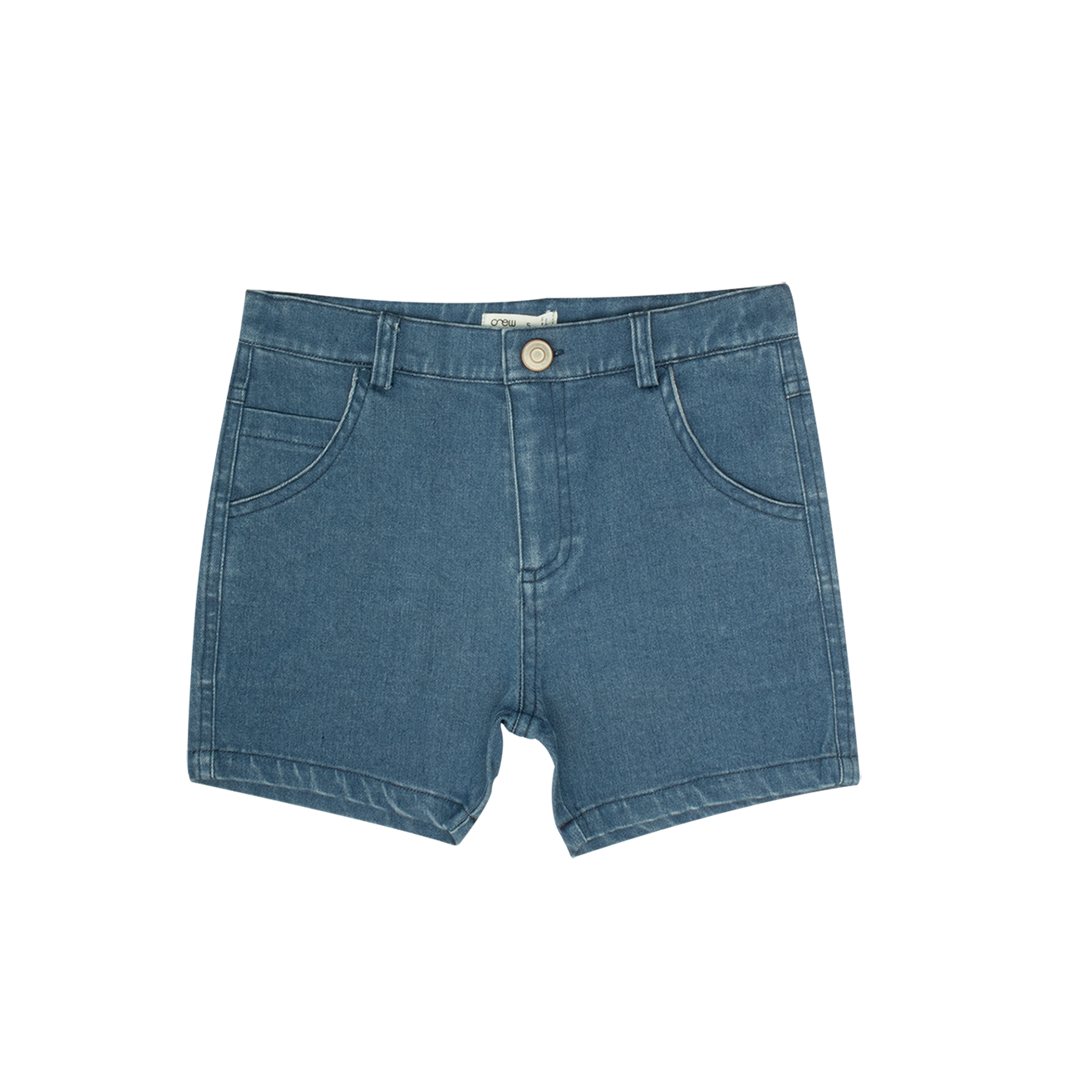 Jean Wash Shorts - Light Blue