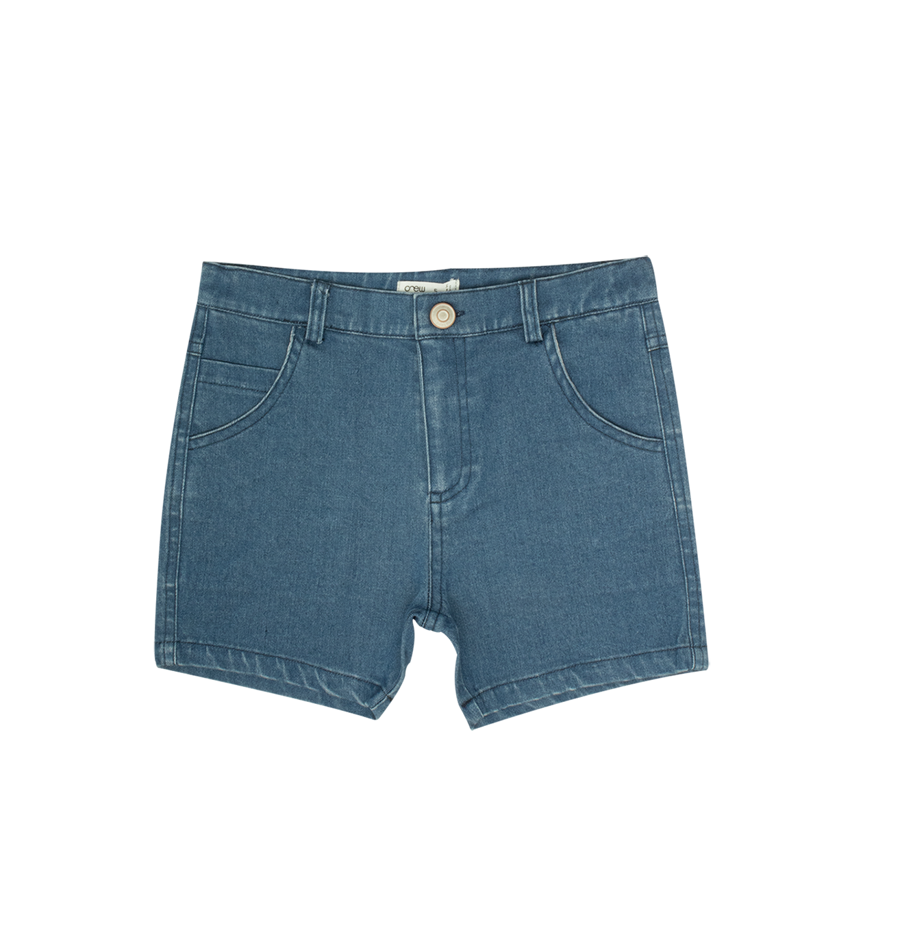 Jean Wash Shorts - Light Blue