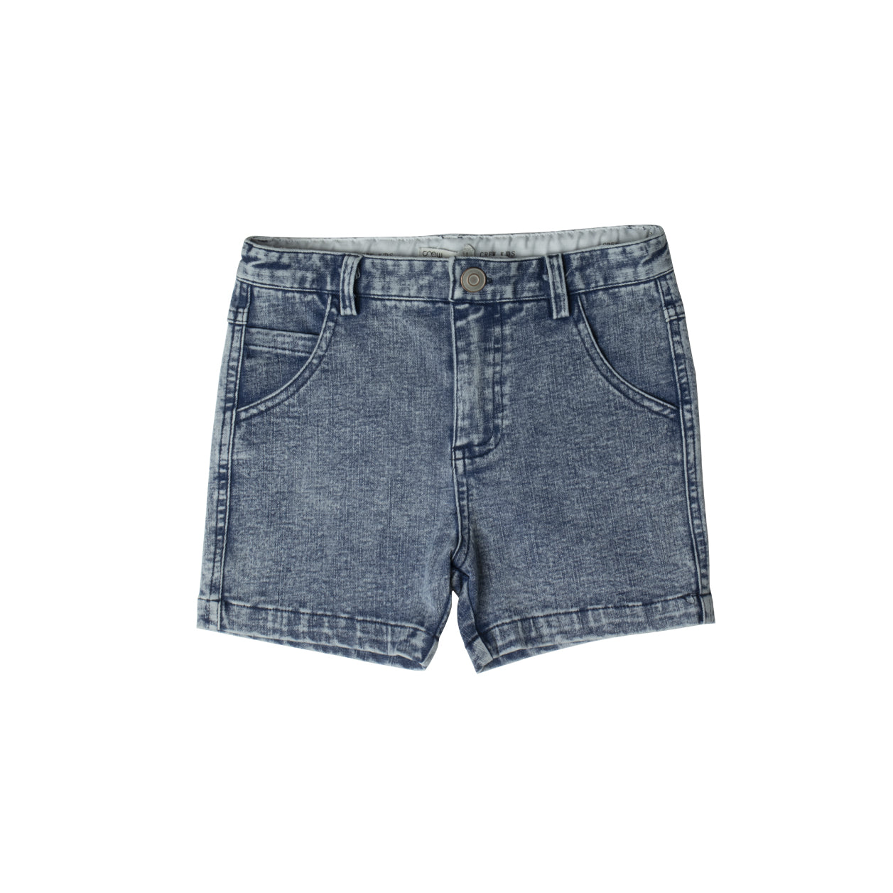 Jean Wash Shorts - Blue