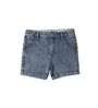 Jean Wash Shorts - Blue