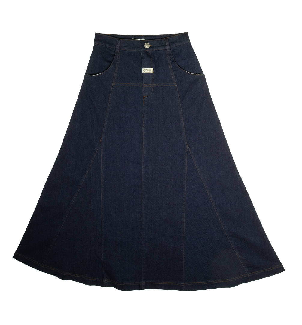 Luna Maxi Skirt - Dark Navy