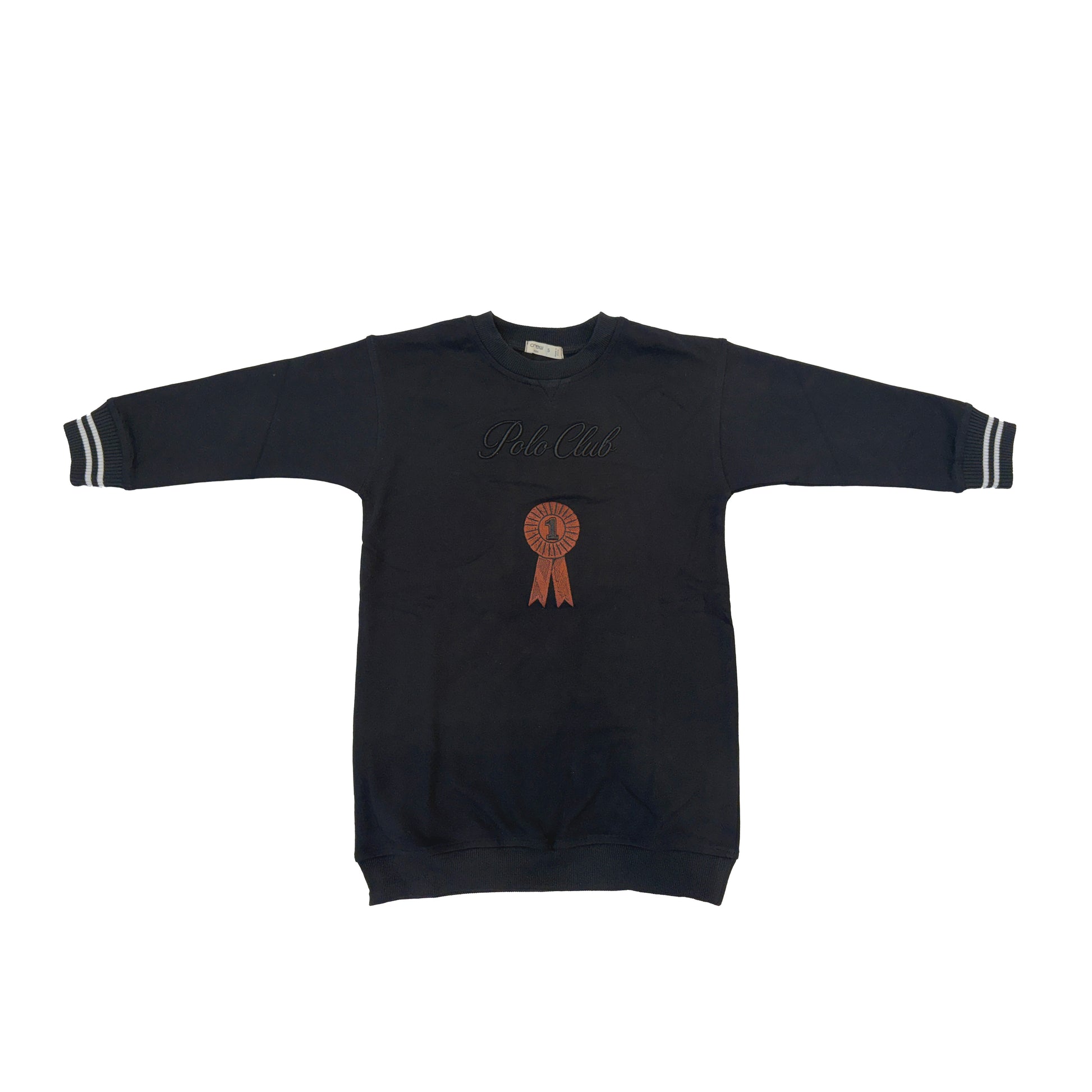 Polo Club Sweatdress - Black