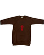 Polo Club Sweatdress - Chocolate