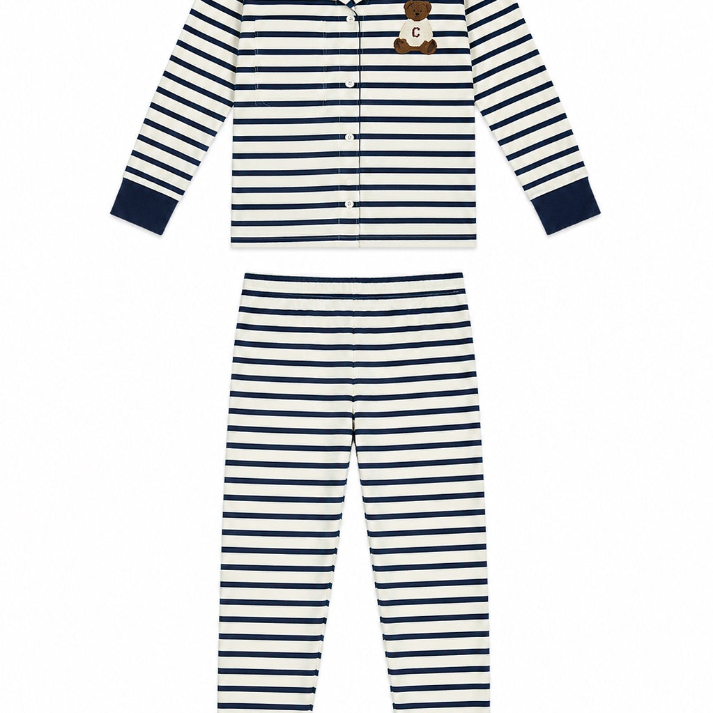 Teddy Grandpa Set - Navy
