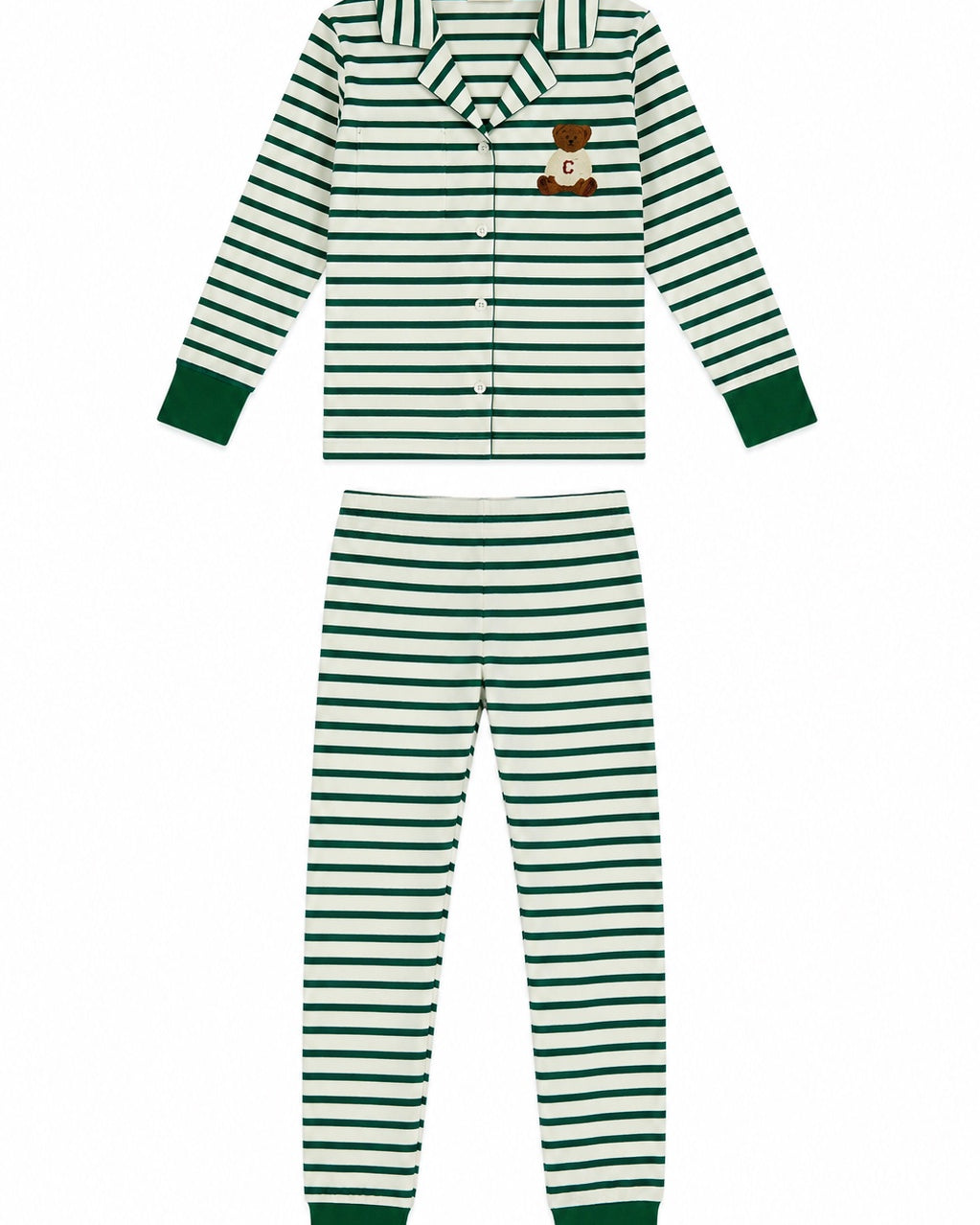 Teddy Grandpa Set - Green